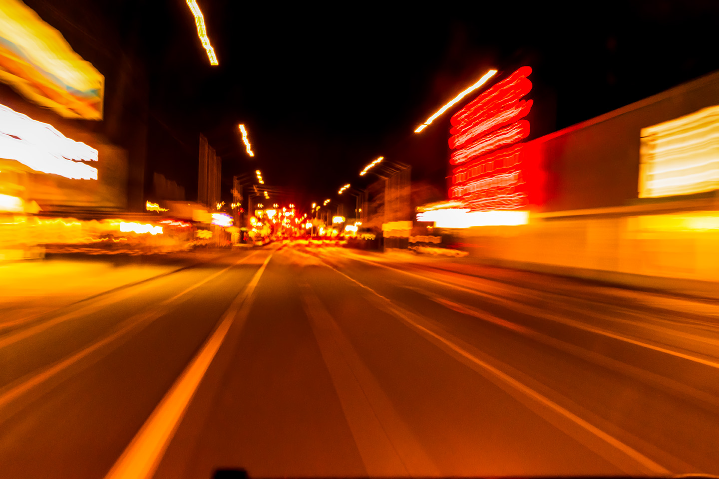 fast lanes photograph abstract style